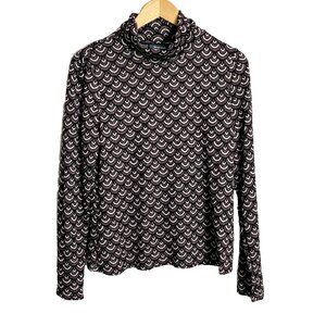 Modcloth Swanky Soiree sparkly turtleneck - size L